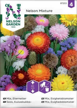 Nelson Garden Siemen Seos, Kuivakukka-