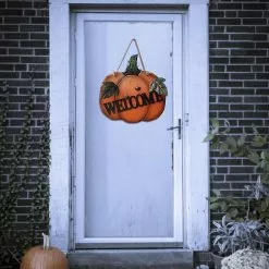 Unbranded Pumpkin Welcome Sign Door Hanging Decoration Home Garden Ornaments 9 Unbranded Pumpkin Welcome Sign Door Hanging Decoration Home Garden Ornaments -Piha myymälä 176850353 max