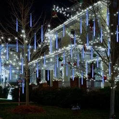 Wgthhk Rain Fairy Lights Outdoor, Led Meteor Shower Light Rain Snowfall Lights Waterproof Christmas Lighting For Wedding Party Garden Balcony Tree Decoration 9 Wgthhk Rain Fairy Lights Outdoor, Led Meteor Shower Light Rain Snowfall Lights Waterproof Christmas Lighting For Wedding Party Garden Balcony Tree Decoration -Piha myymälä 186644526 max