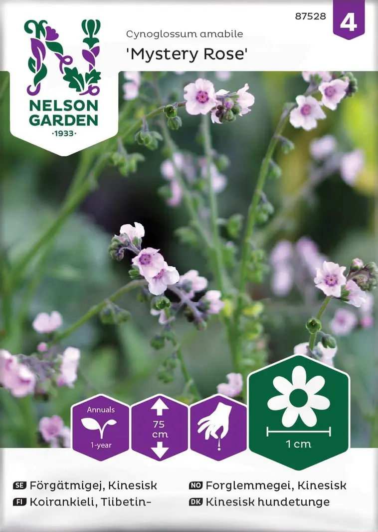 Nelson Garden Siemen Tiibetinkoirankieli Mystery Rose 3 Nelson Garden Siemen Tiibetinkoirankieli Mystery Rose