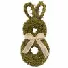 Cumdel Cute Easter Bunny Ornament Simulation Plants Wreath Creative Festival Decoration For Home Garden