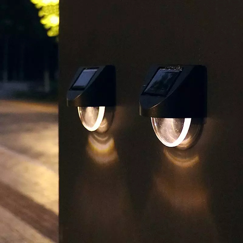 Cumdel Solar Fence Lights Outdoor Step Villa Garden Balcony Wall Lights Household Lights Waterproof Stair 6 Cumdel Solar Fence Lights Outdoor Step Villa Garden Balcony Wall Lights Household Lights Waterproof Stair - Image 4