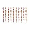 Cumdel Reflective Bird Scare Rod 10pcs Glittery Bird Reflector Spiral Garden Pendant For Window Outdoor -Piha myymälä 277590799 max