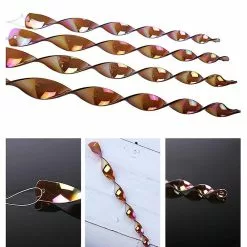 Cumdel Reflective Bird Scare Rod 10pcs Glittery Bird Reflector Spiral Garden Pendant For Window Outdoor -Piha myymälä 277590808 max