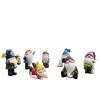 Cumdel Mini Resin Gnomes Ornament Hand Painted Micro Landscape Decoration Cute Dwarfs Statue For Garden