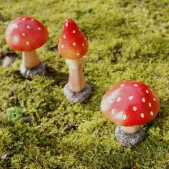 Cumdel Garden Decoration Mini Mushroom Fairy Garden Miniature Figurines Micro Landscape Decoration For -Piha myymälä 277592947 max