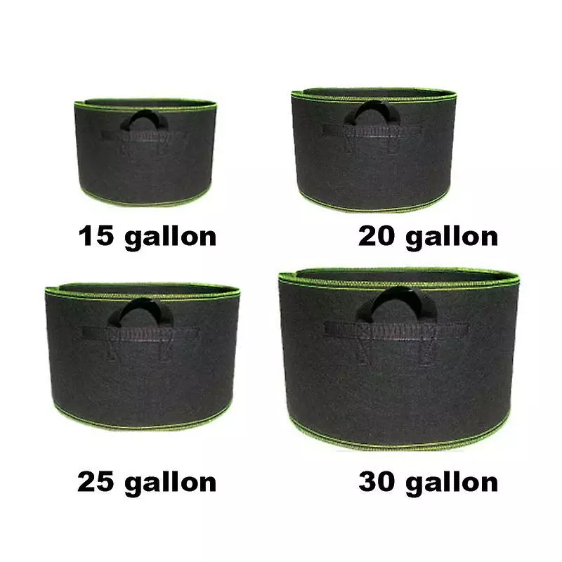 Cumdel 15 20 25 30 Gallon Grow Bags Vegetable Plant Tree Pots Strawberry Fabric Garden Tool Growing Flower 3 Cumdel 15 20 25 30 Gallon Grow Bags Vegetable Plant Tree Pots Strawberry Fabric Garden Tool Growing Flower
