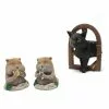Cumdel Cat And Gopher Ornament Set Lovely Resin Animals Figurines For Home Garden Courtyard Decoration -Piha myymälä 277594026 max