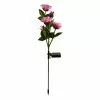Cumdel 5 Head Rose Flower Solar Lights 2pcs Solar Powered Stake Lights Decorative Outdoor Garden Lawn Lamp -Piha myymälä 277594421 max