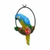 Cumdel Tropical Garden Statue Simulation Parrot Birds Perching On Ring Resin Hanging Ornament For Home 1 Cumdel Tropical Garden Statue Simulation Parrot Birds Perching On Ring Resin Hanging Ornament For Home -Piha myymälä 277596377 max