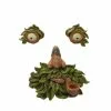 Cumdel Tree Face Decoration Resin Leaf Tree Face Garden Courtyard Cartoon Style Pendant Interesting