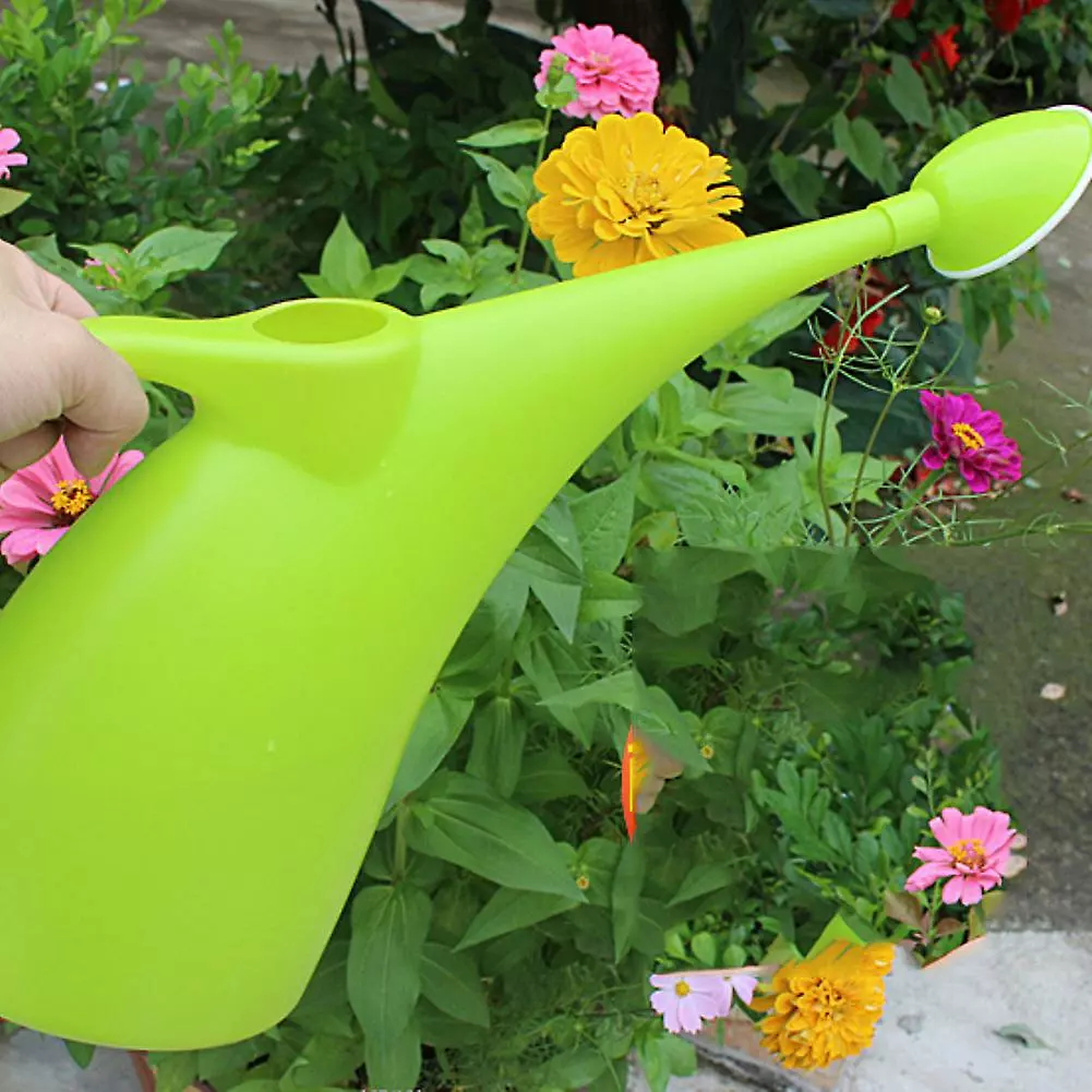 Cumdel Large Capacity Long Spout Garden Flower Plants Watering Can Pot Container Holder 4 Cumdel Large Capacity Long Spout Garden Flower Plants Watering Can Pot Container Holder - Image 2