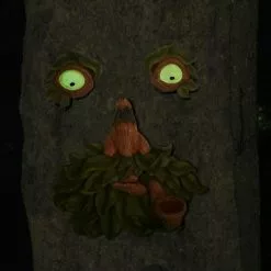 Cumdel Tree Face Decoration Resin Leaf Tree Face Garden Courtyard Cartoon Style Pendant Interesting -Piha myymälä 277600142 max