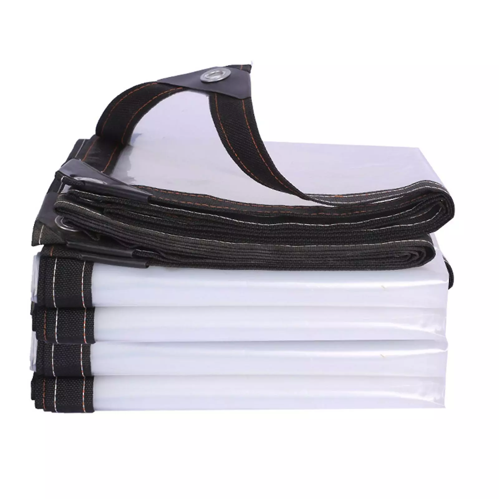 Cumdel Heavy Duty Clear Tarp Multi-purpose Garden Rainproof Membrane Emergency Rain Shelter Outdoor Cover 3 Cumdel Heavy Duty Clear Tarp Multi-purpose Garden Rainproof Membrane Emergency Rain Shelter Outdoor Cover