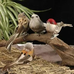 Cumdel Simulated Sparrow Ornament Realistic Foam Birds Handicraft Decorative Props For Home Garden 7 Cumdel Simulated Sparrow Ornament Realistic Foam Birds Handicraft Decorative Props For Home Garden -Piha myymälä 277604705 max