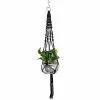 Unbranded Plant Hanger Decor Macrame Hanging Planter Basket Rope Garden