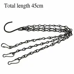 Unbranded Hanging Chain Plant Basket Garden Clips Flower Chains -Piha myymälä 286884864 max