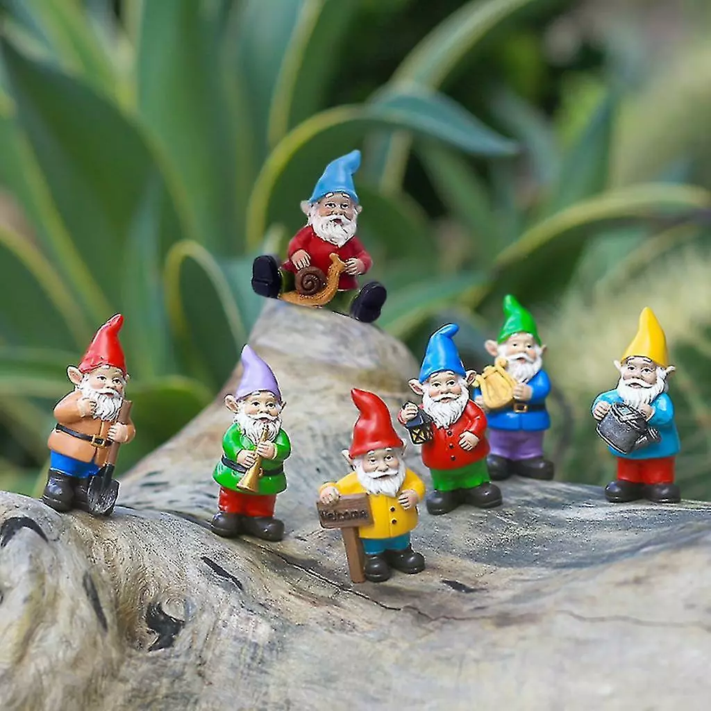 Unbranded Resin Garden Gnome Statue Decoration 5 Unbranded Resin Garden Gnome Statue Decoration - Image 3