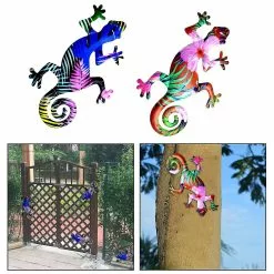 Unbranded Metal Gecko Yard Garden Outdoor Statues Home Wall Decoration Sculpture Ornaments 8 Unbranded Metal Gecko Yard Garden Outdoor Statues Home Wall Decoration Sculpture Ornaments -Piha myymälä 299506376 max