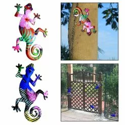 Unbranded Metal Gecko Yard Garden Outdoor Statues Home Wall Decoration Sculpture Ornaments 10 Unbranded Metal Gecko Yard Garden Outdoor Statues Home Wall Decoration Sculpture Ornaments -Piha myymälä 299506378 max