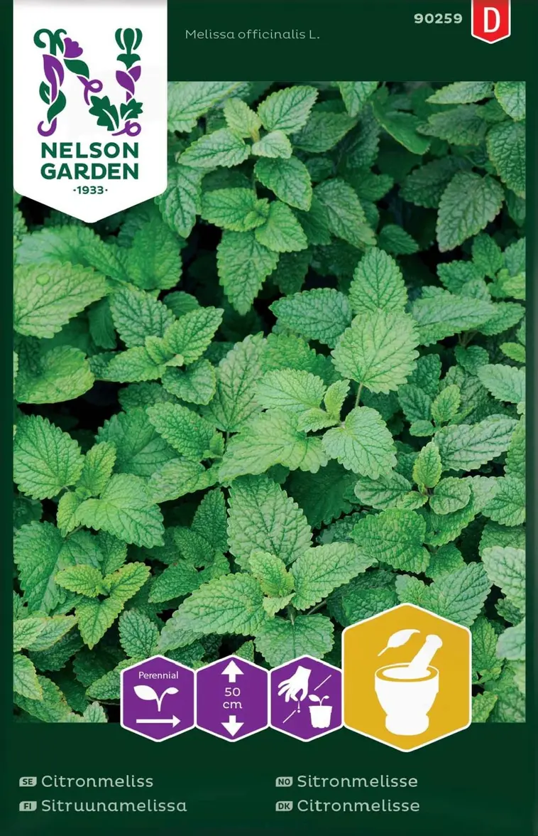 Nelson Garden Siemen Sitruunamelissa 3 Nelson Garden Siemen Sitruunamelissa
