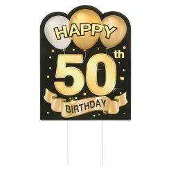 Toyvian 1 Pc Birthday Party Yard Decorative Stakes Decorative Garden Stake Yard Sign -Piha myymälä 304084995 max