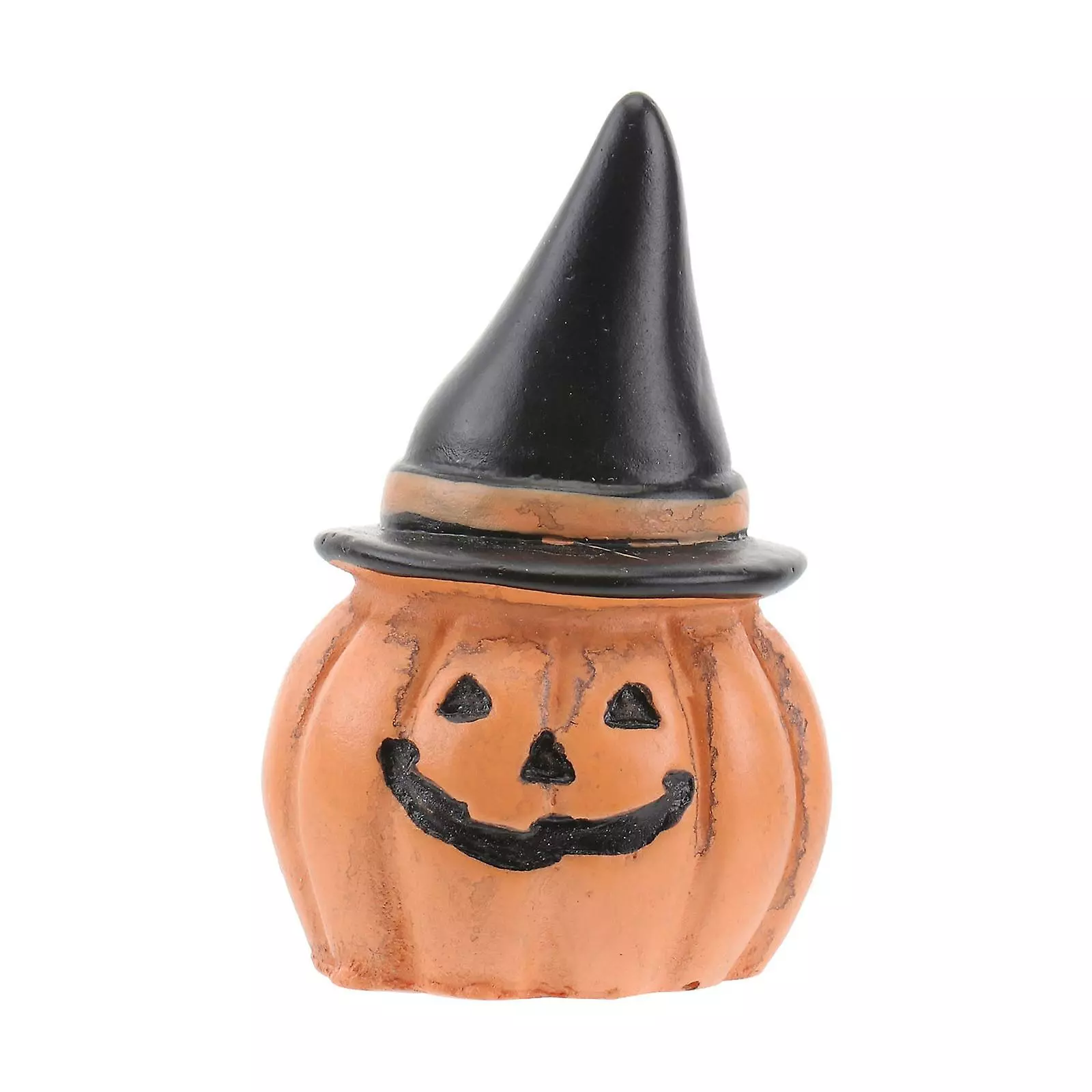 Toyvian Micro Landscape Craft Halloween Pumpkin Head With Witch Hat Mini Resin Ornament Decorative Miniature For Moss Garden Flowerpot 3 Toyvian Micro Landscape Craft Halloween Pumpkin Head With Witch Hat Mini Resin Ornament Decorative Miniature For Moss Garden Flowerpot
