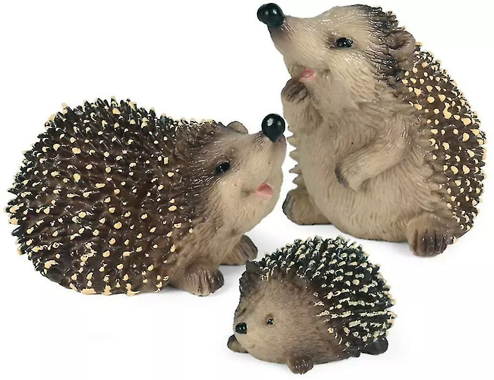 Unbranded Garden Animal Figurines - Cute Hedgehog Statuettes - Garden Sculpture - Outdoor Decorati 4 Unbranded Garden Animal Figurines - Cute Hedgehog Statuettes - Garden Sculpture - Outdoor Decorati - Image 2