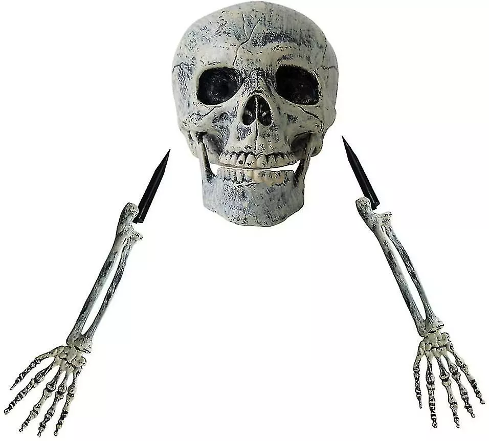 Unbranded Realistic Skeleton Stakes Halloween Decorations For Garden Lawn Stakes Haunted House 4 Unbranded Realistic Skeleton Stakes Halloween Decorations For Garden Lawn Stakes Haunted House - Image 2
