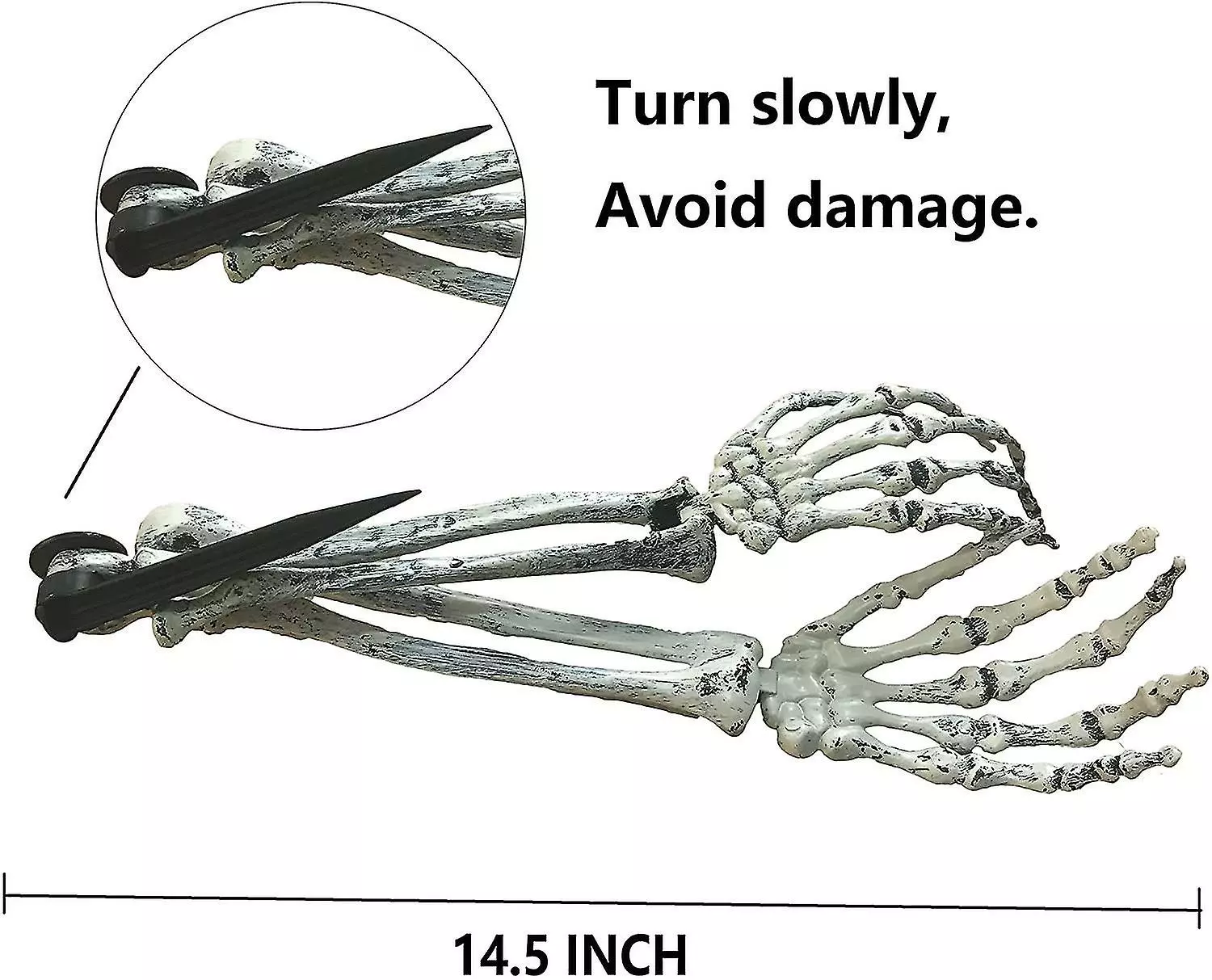 Unbranded Realistic Skeleton Stakes Halloween Decorations For Garden Lawn Stakes Haunted House 6 Unbranded Realistic Skeleton Stakes Halloween Decorations For Garden Lawn Stakes Haunted House - Image 4