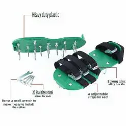 Unbranded Lawn Aerator Sandals Garden Floor Construction Nail Shoes Grassland Scarifier Tool -Piha myymälä 328366627 max