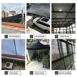 Unbranded Anti-uv Sunshade Net Outdoor Garden Plant Greenhouse Cover Shade Cloth Taped Edge -Piha myymälä 328378173 max