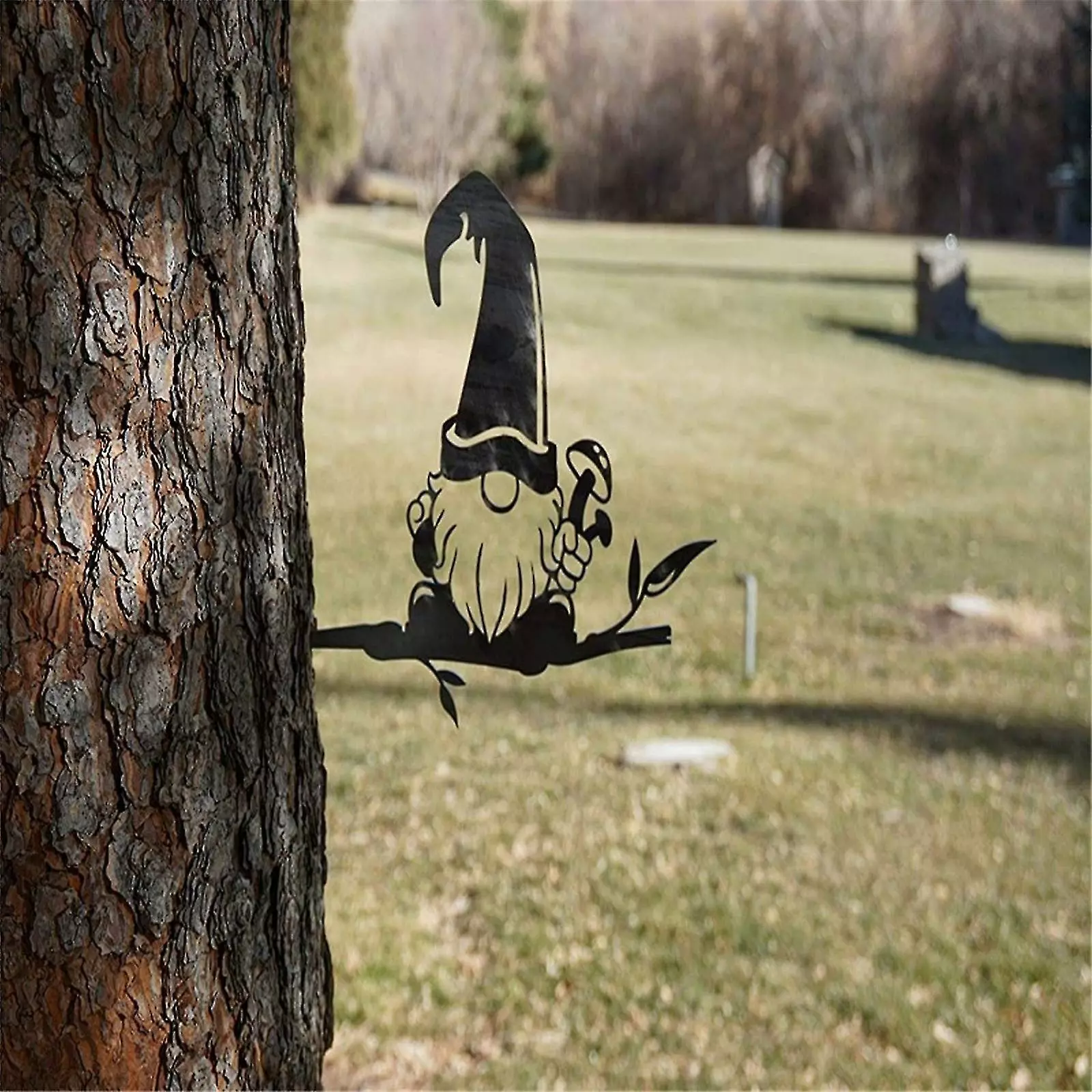 Unbranded Garden Art Outdoor Garden Backyard Branch Metal Elves Decoration Gift 6 Unbranded Garden Art Outdoor Garden Backyard Branch Metal Elves Decoration Gift - Image 4