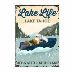 Unbranded Personalized Garden Floral Art Find My Souls Custom Classic Metal Sign