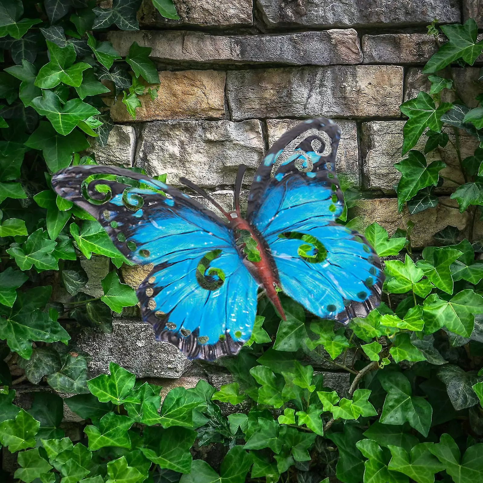 Unbranded Wall Hanging Iron Animal Wall Art Indoor Garden Home Room Decor 4 Unbranded Wall Hanging Iron Animal Wall Art Indoor Garden Home Room Decor - Image 2