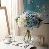 Unbranded Artificial Hydrangea Silk Flower Floral Fake Bouquet Home Wedding Garden Decor 2 Unbranded Artificial Hydrangea Silk Flower Floral Fake Bouquet Home Wedding Garden Decor -Piha myymälä 368277628 max