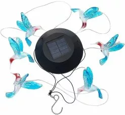 Ssdlv Hummingbird Solar Wind Chimes, Led Waterproof Wind Chime For Ourdoor Garden -Piha myymälä 371164137 max