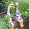 Glreeland 2pcs Ducks Garden Statues Decor, Resin Male & Duck Ornaments,animal Sculptures,cute Figurines For Outdoor Lawn,patio,yard Art,winter Garden Decoratio -Piha myymälä 372178903 max