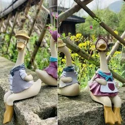 Glreeland 2pcs Ducks Garden Statues Decor, Resin Male & Duck Ornaments,animal Sculptures,cute Figurines For Outdoor Lawn,patio,yard Art,winter Garden Decoratio 8 Glreeland 2pcs Ducks Garden Statues Decor, Resin Male & Duck Ornaments,animal Sculptures,cute Figurines For Outdoor Lawn,patio,yard Art,winter Garden Decoratio -Piha myymälä 372178911 max
