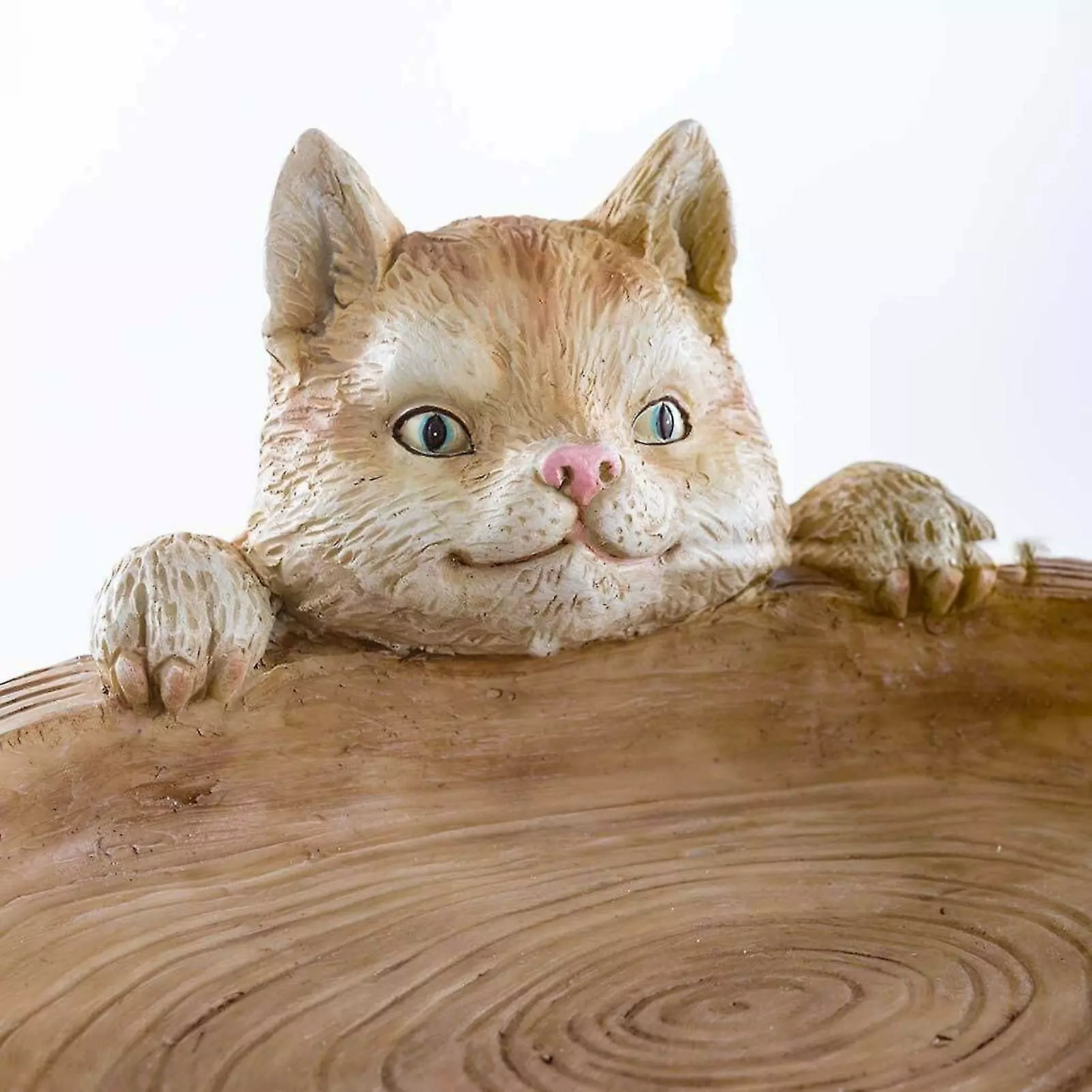 Fsu Bird Feeder Wide Bowl Resin Cat Bird Bath Drinking Water Feeder Garden Yard Lanscaping 3 Fsu Bird Feeder Wide Bowl Resin Cat Bird Bath Drinking Water Feeder Garden Yard Lanscaping