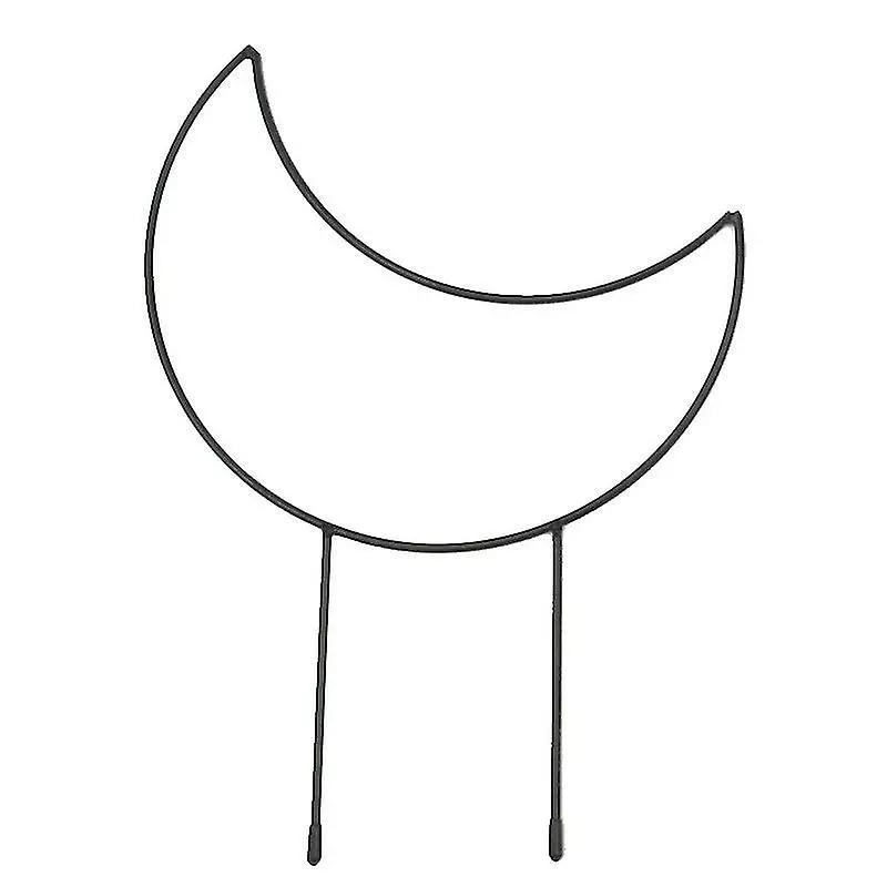 Fsu Garden Plant Support Stake Metal Moon/stars Plants Pot Trellis Decorative Cane Vines 4 Fsu Garden Plant Support Stake Metal Moon/stars Plants Pot Trellis Decorative Cane Vines - Image 2