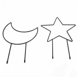 Fsu Garden Plant Support Stake Metal Moon/stars Plants Pot Trellis Decorative Cane Vines 9 Fsu Garden Plant Support Stake Metal Moon/stars Plants Pot Trellis Decorative Cane Vines -Piha myymälä 374681608 max