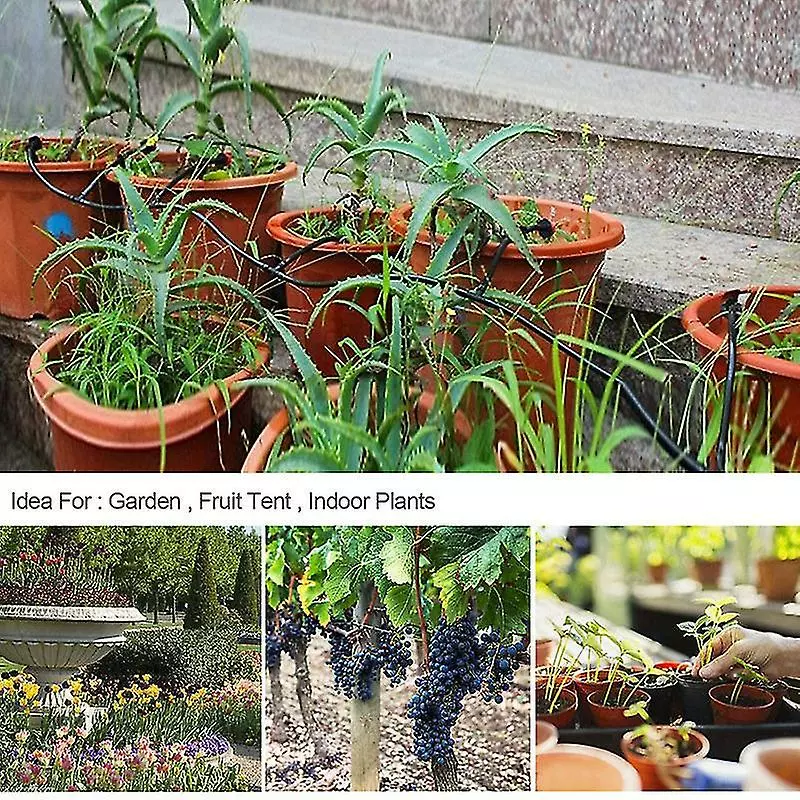 Fsu Garden Irrigation System Blank Distribution Tubing Watering Drip Kit Saving Water 6 Fsu Garden Irrigation System Blank Distribution Tubing Watering Drip Kit Saving Water - Image 4