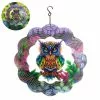 Chuangfa 3d Metal Outdoor Garden Decor Wind Spinner (mystical Owl) Garden Crafts Decoration Home Pendant -Piha myymälä 375616232 max