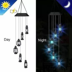 Chuangfa Solar Color Changing Led Wind Chime Pendant Light Home Garden|wind Chimes Hanging Decorations 9 Chuangfa Solar Color Changing Led Wind Chime Pendant Light Home Garden|wind Chimes Hanging Decorations -Piha myymälä 391073828 max