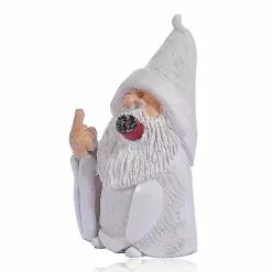 Unbranded Creative Smoking White Beard Gnome Elderly Garden Decoration Ornament Resin Crafts -Piha myymälä 393878424 max