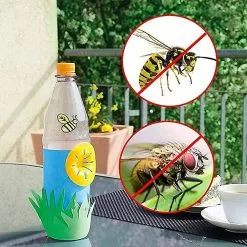 Unbranded Yaju Bee Trap Wasp Trap Installed On Plastic Bottle Lightweight Bee Catcher Hornet Trap For Garden, Home, Outdoor, Indoor(30pcs, Yellow) -Piha myymälä 398809673 max