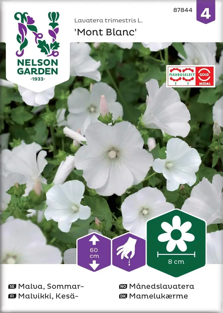Nelson Garden Siemen Malvikki, Kesä-, Mont Blanc 3 Nelson Garden Siemen Malvikki, Kesä-, Mont Blanc