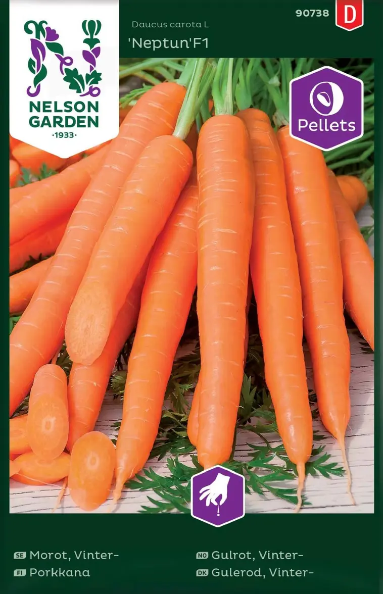 Nelson Garden Siemen Porkkana, Neptun F1, Pellets 3 Nelson Garden Siemen Porkkana, Neptun F1, Pellets