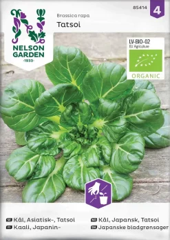 Nelson Garden Siemen Japanilaisia Maustev., Tatsoi, Luomu